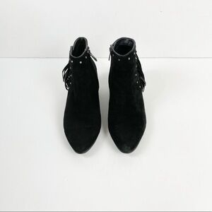 Sam Edelman Rudie Suede Fringe Boots size 6 1/2